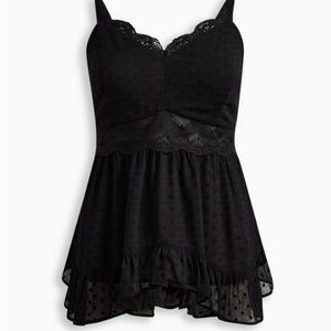 Torrid 3X lace tank top